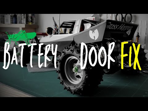 Tamiya Grasshopper Free Mod To Stop The battery Falling Out!
