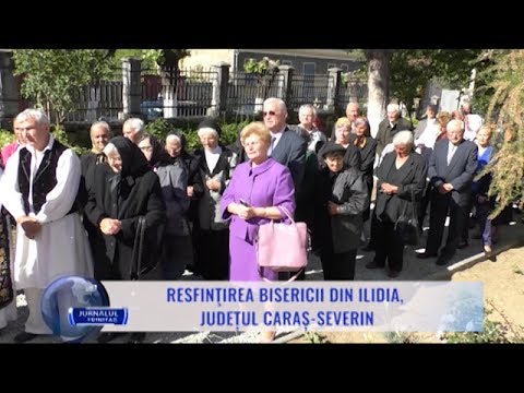 Resfinţirea bisericii din Ilidia, județul Caraș-Severin