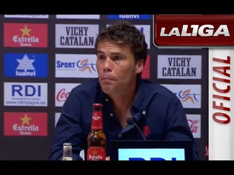 Rueda de Prensa de Rubi tras el Girona FC (0-1) UD Almería - HD