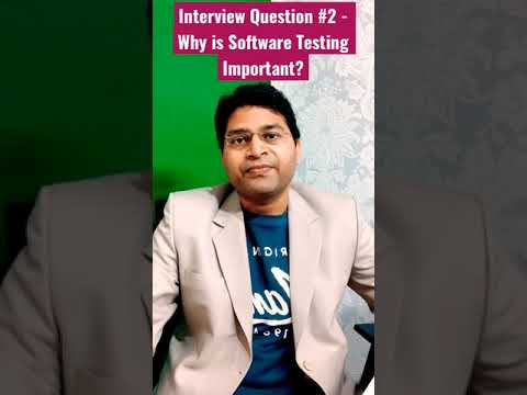 Why is Software Testing Important Software Testing Interview Question 2 | shorts
