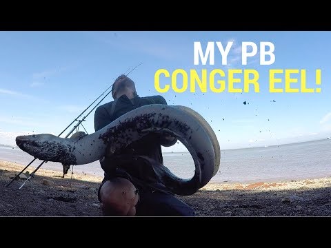 Fishing Brothers - My PB Conger eel!!