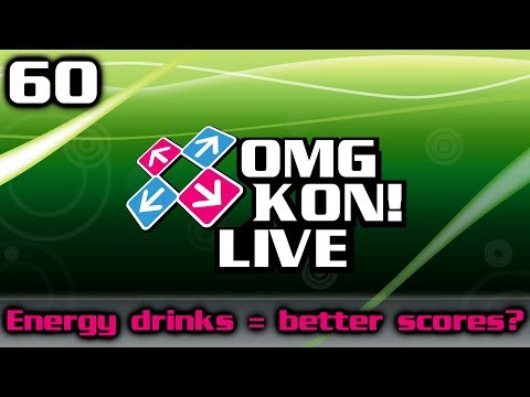 OMG KON LIVE 60 - Will energy drinks make me play better? (DDR X2)