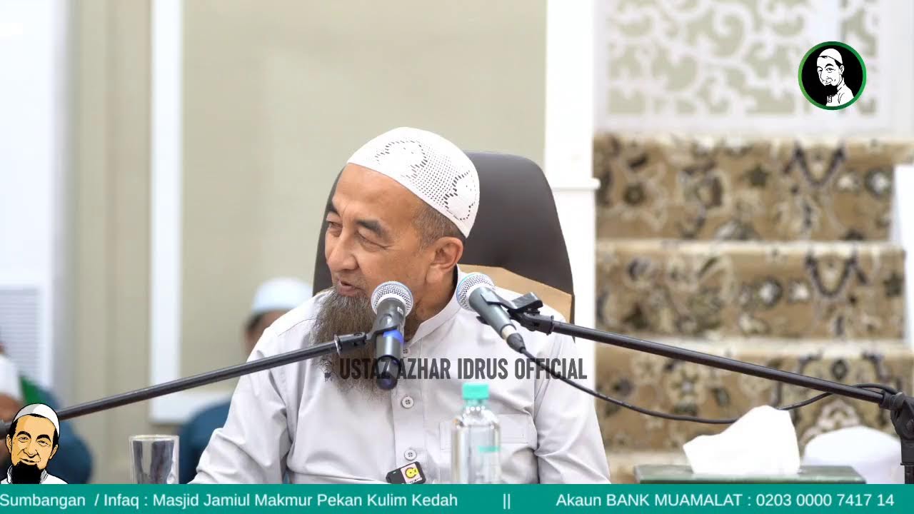🔴 LiveUAI 13/02/2026 Kuliah Maghrib Ustaz Azhar Idrus | Masjid Jamiul Makmur, Pekan Kulim, Kedah