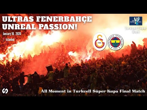 Fenerbahçe Turkcell Süper Kupa 2025 Champions! 💛💙- Galatasaray vs Fenerbahçe