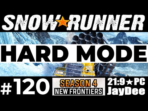 Snowrunner Hard Mode Tag #120 ★ Scouting und Raketenanhänger - Nördliche Aegis Anlage  (AMUR)