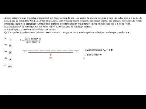 QUESTÃO 156 - PROBABILIDADE e PERMUTAÇÃO SIMPLES