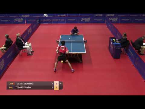 TOGAMI Shunsukex vs TODOROV Stefan | MS | Bulgaria Open 2017