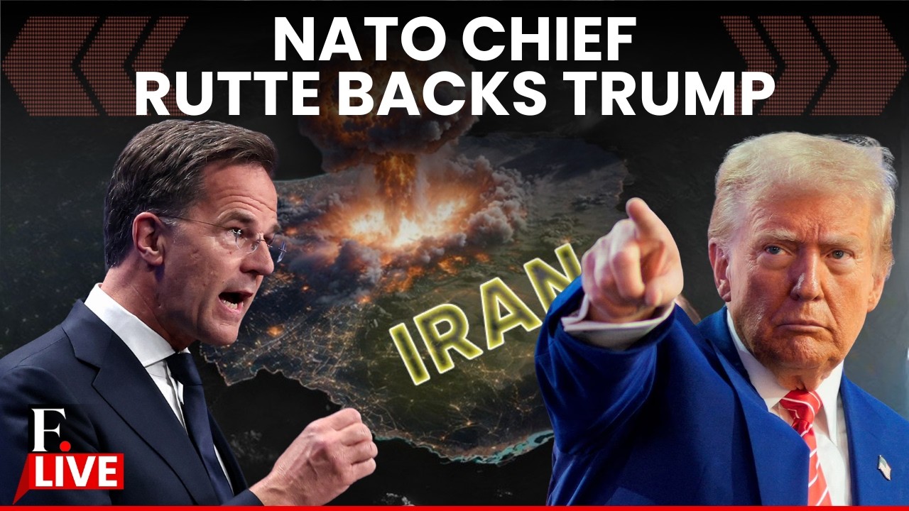Mark Rutte LIVE: NATO CHIEF BACKS TRUMP on Iran War | NATO's Role in 'Strait of Hormuz Mission'