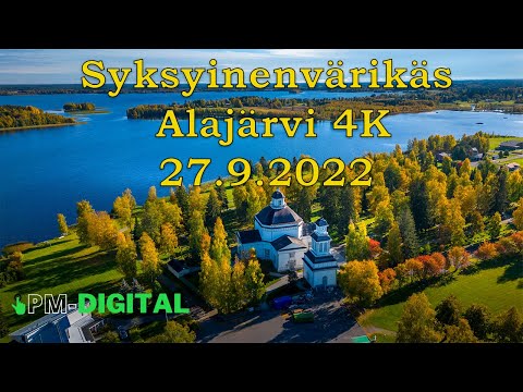 Syksyinen värikäs Alajärvi 27.9.2022