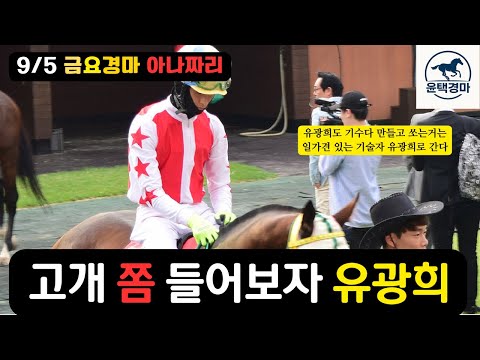 9/5- 금요-윤택-경마 아나짜리 부비트랩 깔렸다 터지는 하루로