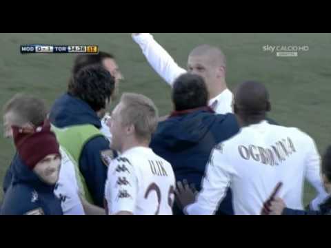 MODENA - TORINO 2-1 * La BOMBA di ALEN STEVANOVIC * real audio