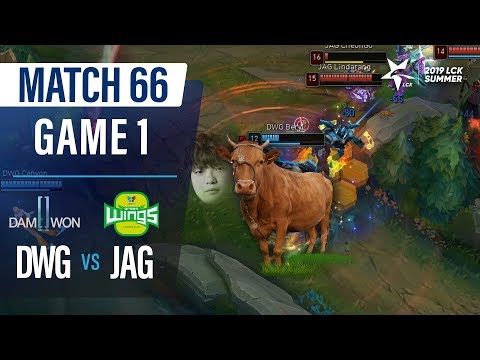 DWG vs JAG | Match66 Game1 H/L | 2019 LCK Summer
