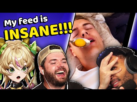 I FORCED THE VANOSS CREW TO WATCH MY INSANE TIKTOKS!!!
