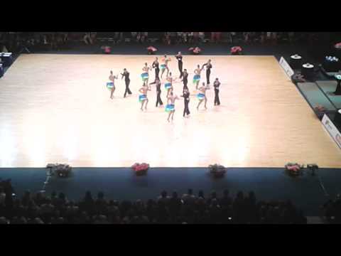 Latin American Dance Ensemble Championship 2013 Žuvėdra 1 Lithuania