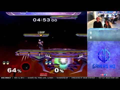 GHQ Weekly [11/15/15] - LQ: Webs (Fox, Marth) vs. Tenrye (Fox, Marth)