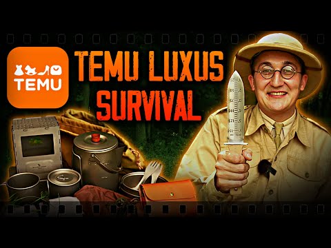 Ich teste Luxus-Survival-Ausrüstung von TEMU -👌​​Top oder Schrott?👎