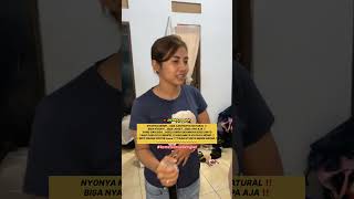 Download lagu NY0NYA MENIR CANTIKNYA NATURAL‼️#dennystunt #komedianakbengkel #cantik #shorts #fyp #komedi #funny mp3