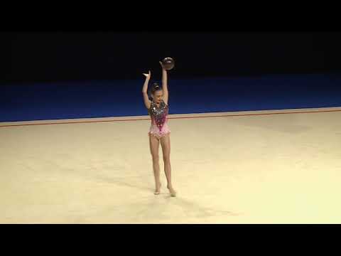 Elizabeth Popova - Junior - Ball - 2019 British Rhythmic Championships