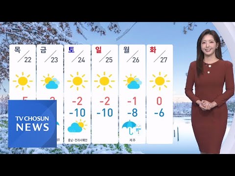 [날씨] 어제보다 더 추워…호남·제주 폭설