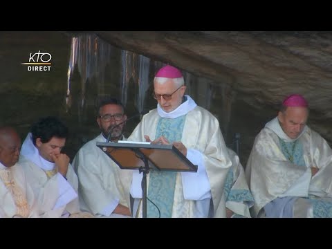 Messe de 10h à Lourdes du 20 août 2022
