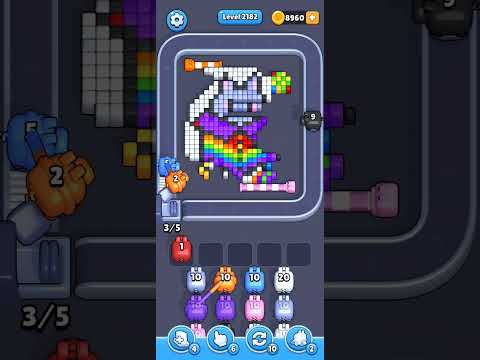 Pixel Flow Level 2182 Walkthrough