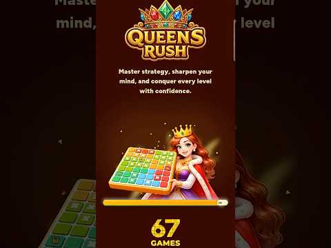 Queens Rush: Logic Puzzle Game