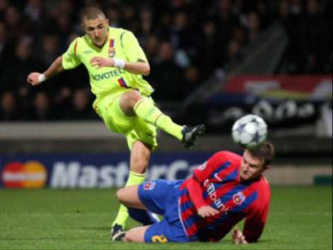 Barcelona v Lyon 1-1 Highlights 2009/2/24