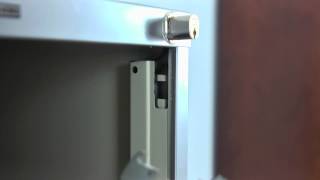 HON F26 Vertical File Cabinet Lock Kit Remove & Install