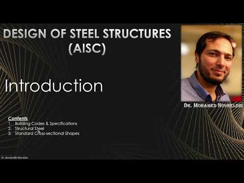 1- Introduction to Design of Steel Structures (AISC). Dr. Noureldin