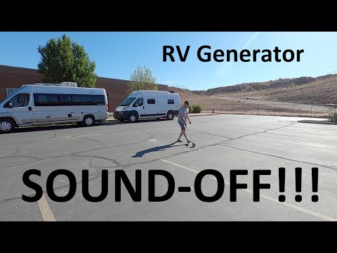 New QUIET RV Generator - Cummins Onan QG2800i. Sound-Off Testing!!!