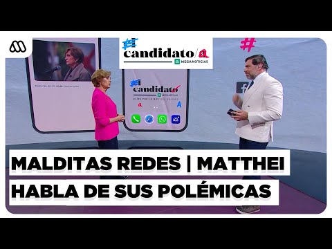 El Candidato | Capítulo 1 | Malditas Redes | "Estaba muy enojada": Matthei reacciona a sus polémicas