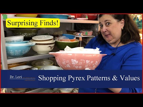Surprising Finds! Shopping the Patterns, Colors and Values of Pyrex - Thrift with Me Dr. Lori