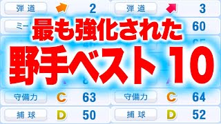 今作最も強化された野手ベスト10[パワプロ2024]