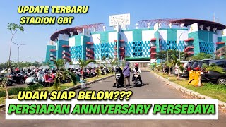 Download lagu PREPARATIONS FOR PERSEBAYA'S 99TH ANNIVERSARY AT GELORA BUNG TOMO STADIUM OR GBT STADIUM SURABAYA... mp3