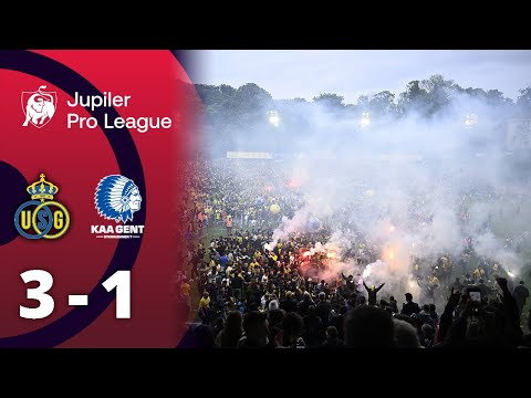Pure Ekstase nach 90 Jahren! Saint-Gilloise ist Meister | Union Saint-Gilloise - KAA Gent