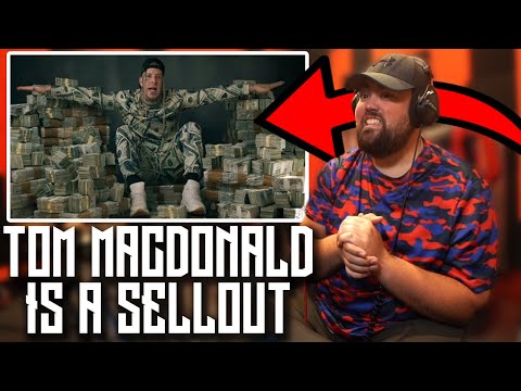 TOM SOLD OUT | RAPPER REACTS to Tom MacDonald - "SELLOUT"