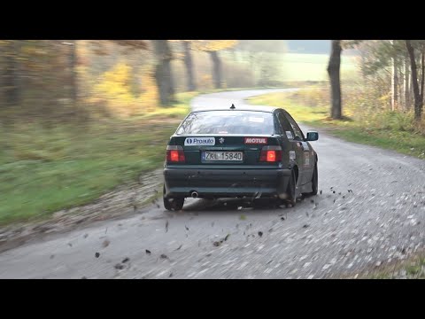 Arkadiusz Dembski/Tomasz Gajzner, BMW E36 Compact - 46. Rajd Monte Karlino - 14-15.11.2020