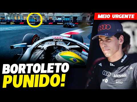 🚨MEIO URGENTE: BORTOLETO RECEBE PUNIÇÃO DA FIA APÓS CONFUSÃO COM BANDEIRAS | FÓRMULA 1
