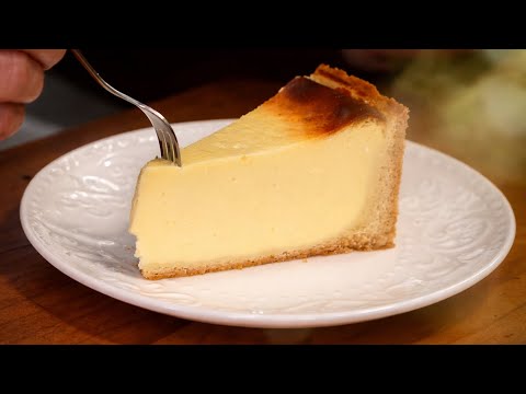 The perfect cheesecake: tall, creamy & foolproof (no wobbling!)