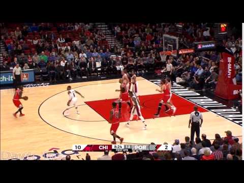 Chicago Bulls Jerian Grant Pull Up 3