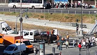 VIDEO FOTO Trafic îngreunat la Piața Cibin. Evitați zona 3 video
