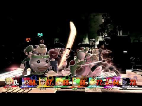 Cloud - 8 Player Final Smash