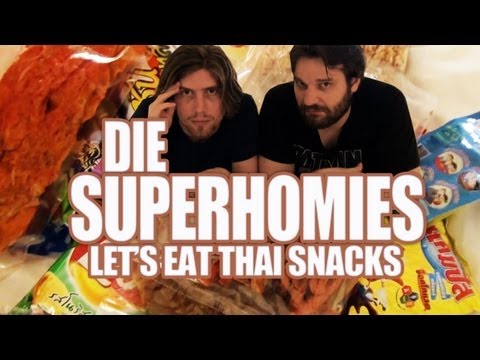 Die Superhomies in Thailand - Let's Eat Thai Snacks (mit Gronkh und Sarazar)