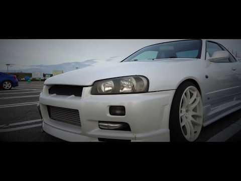 【NISSAN R34 SKYLINE COUPE】er34 スカイライン rb25 custom