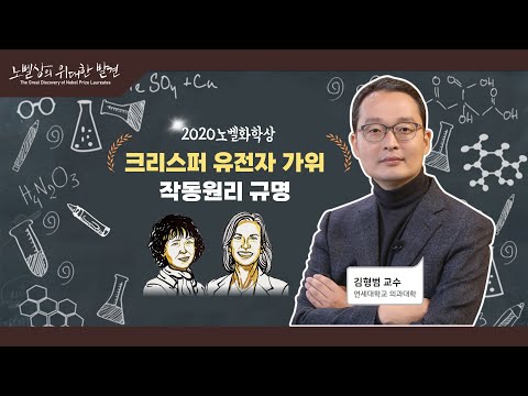 2020년 노벨화학상: 크리스퍼 유전자 가위 작동원리 규명(김형범 연세대 교수)