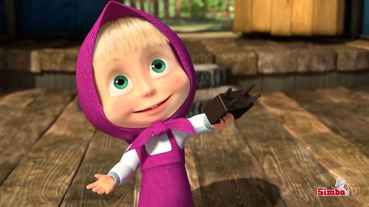 Mása és a medve: Mása mozi sztár baba 4 féle - Simba Toys videó