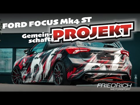 Friedrich Motorsort  -  Ford Focus MK4 ST  -  76mm Duplex Anlage ab OPF  -  EG Betriebserlaubnis