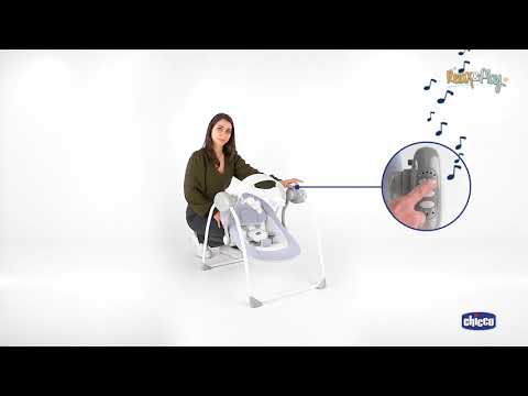 Кресло-качалка Chicco Relax&Play Cool Grey