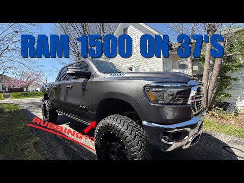 RAM 1500 ON 37s- Atturo Trail Blade MT's *BEST TIRE*