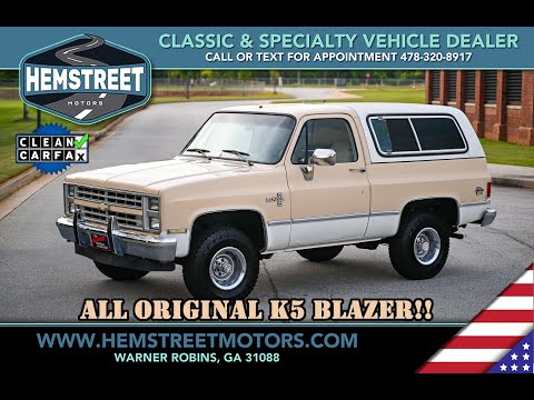 1986 Chevrolet Blazer (CC-2019529) for sale in Warner Robins, Georgia